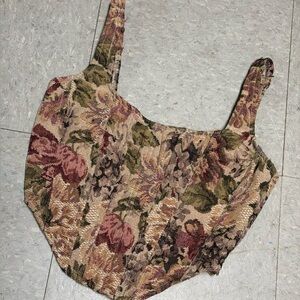 Windsor Floral Corset Top